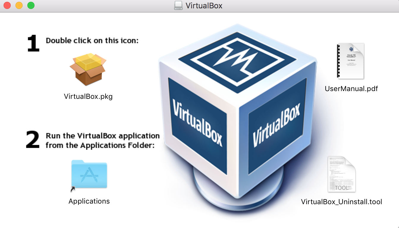 Step 1: Installing VirtualBox in Mac