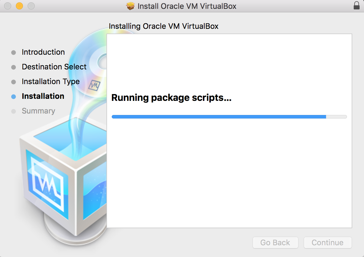 Installing Virtual Box in Mac OS X