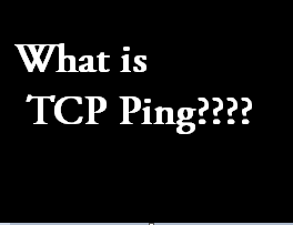 TCP Ping