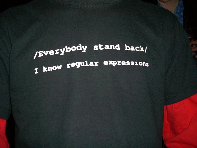 linux regular expressions