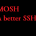 mosh remote login